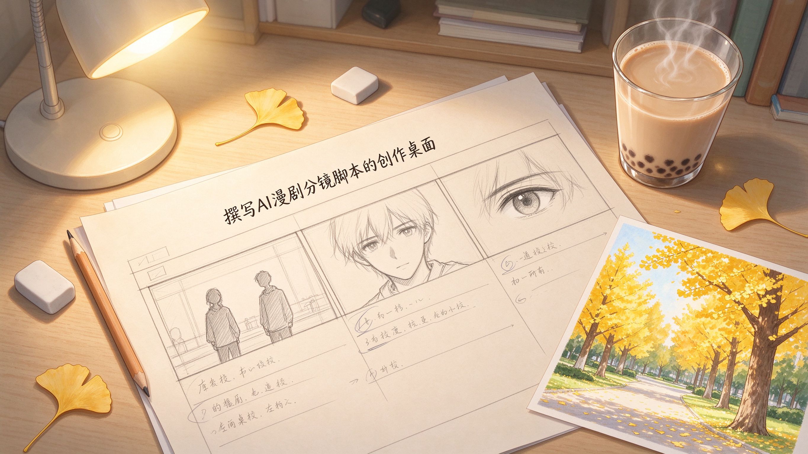 AI漫剧分镜创作桌面