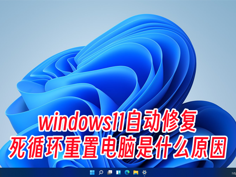 windows11自动修复死循环重置电脑是什么原因 win11登录界面死循环原因