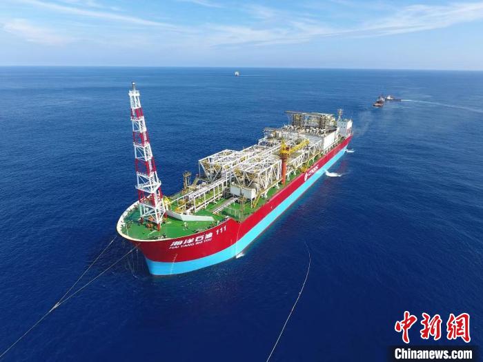 中国海油“海上石油加工厂”运行20年  累计外输原油超5000万吨
