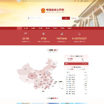 中国庭审公开网网站图片展示