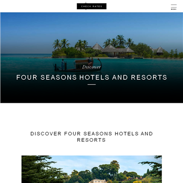 四季酒店网站图片展示