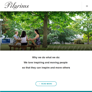 Pilgrims网站图片展示