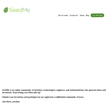 SeedMe网站图片展示