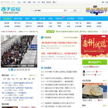 惠州·西子论坛网站图片展示