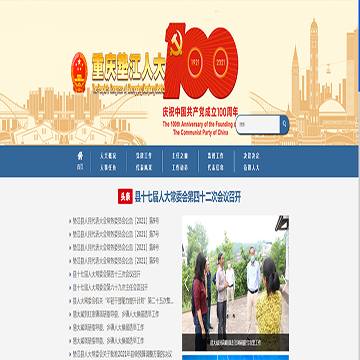 重庆市垫江人大网站图片展示