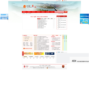 武义县政府网网站图片展示