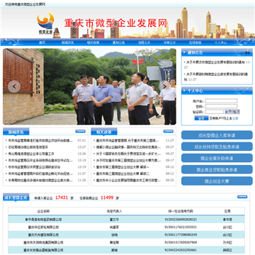 重庆微型企业发展网网站图片展示