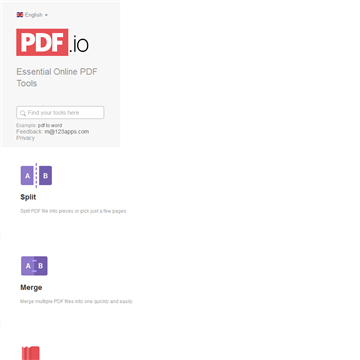 在线免费PDF工具集合