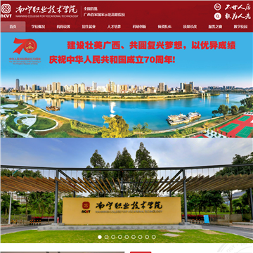 南宁职业技术学院招生就业网网站图片展示