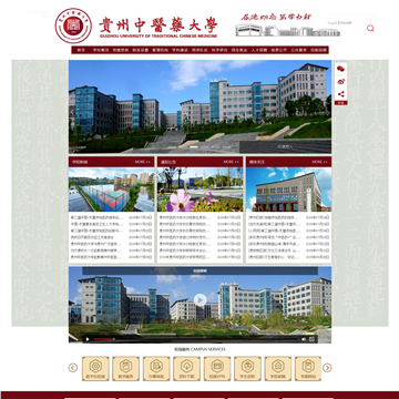贵阳中医学院网站图片展示