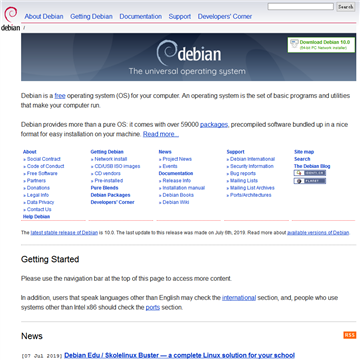 Debian通用操作系统