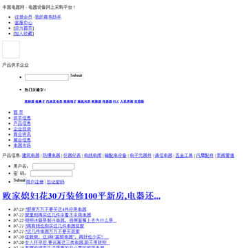中国电器网网站图片展示